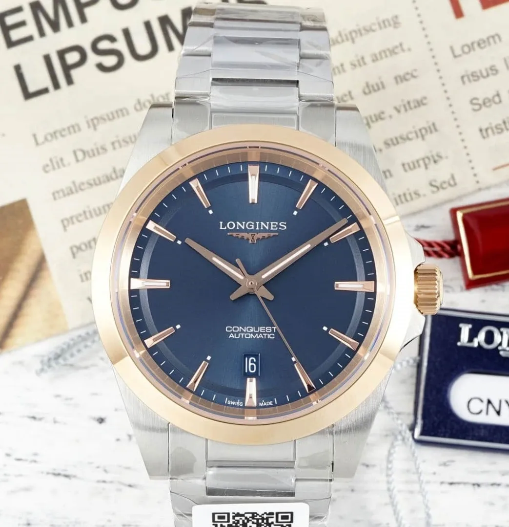 AF Factory Longines Concas L3.320.5.92.6 1:1 Best Edition Replica Watch